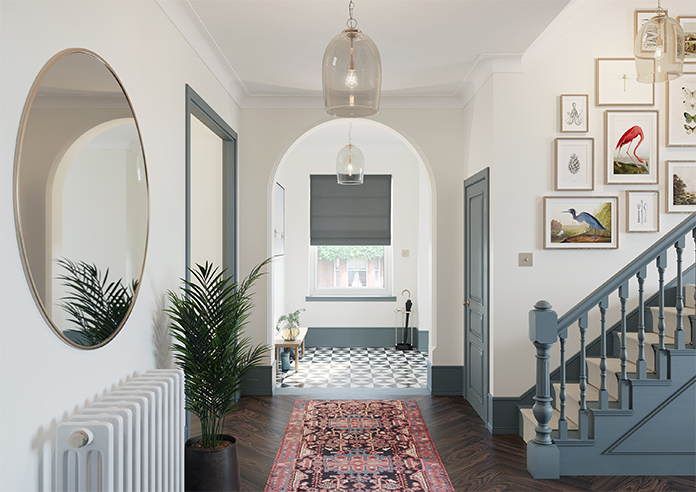 Sydney, Charcoal - Twist&Fit Roman Blind - Image 9